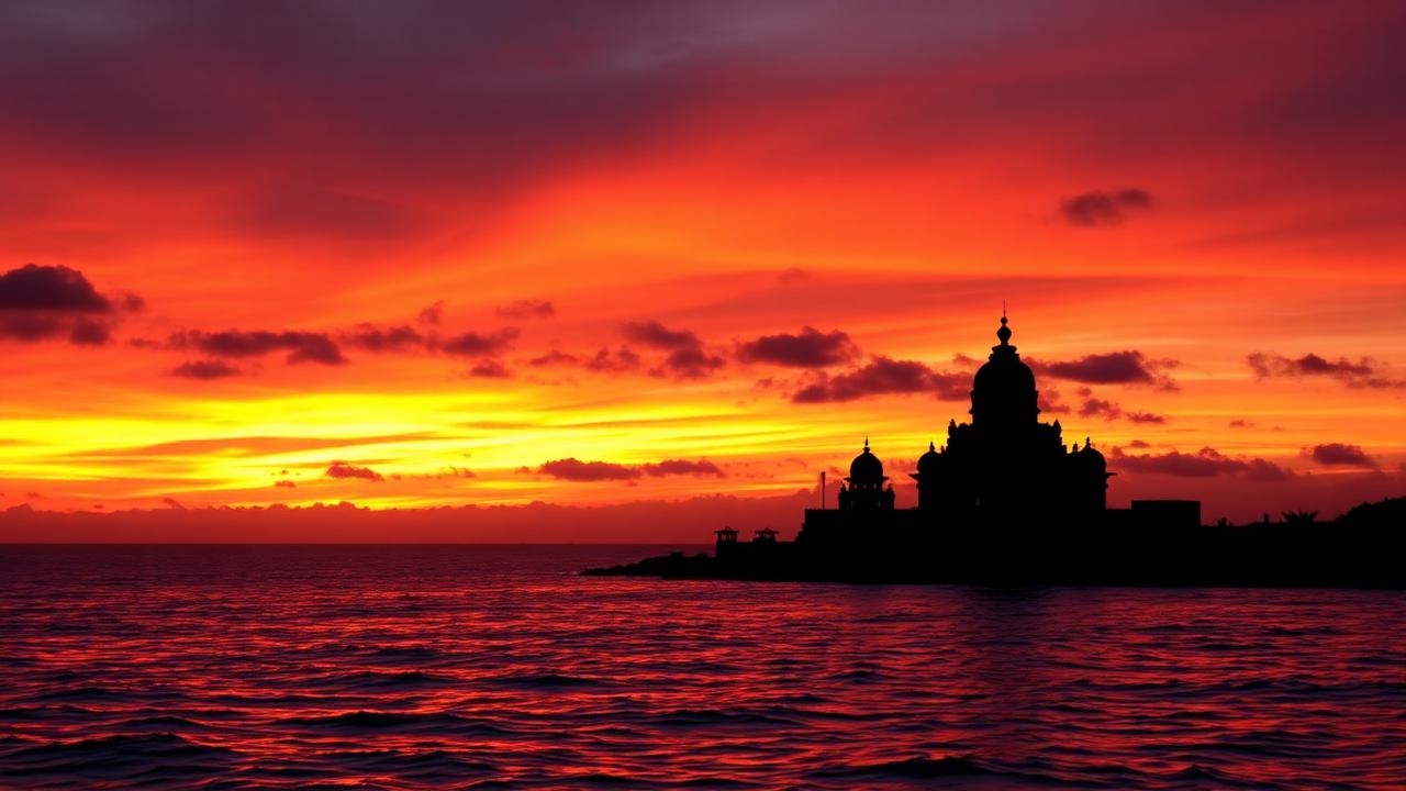 Chasing the Sunset Over the Arabian Sea