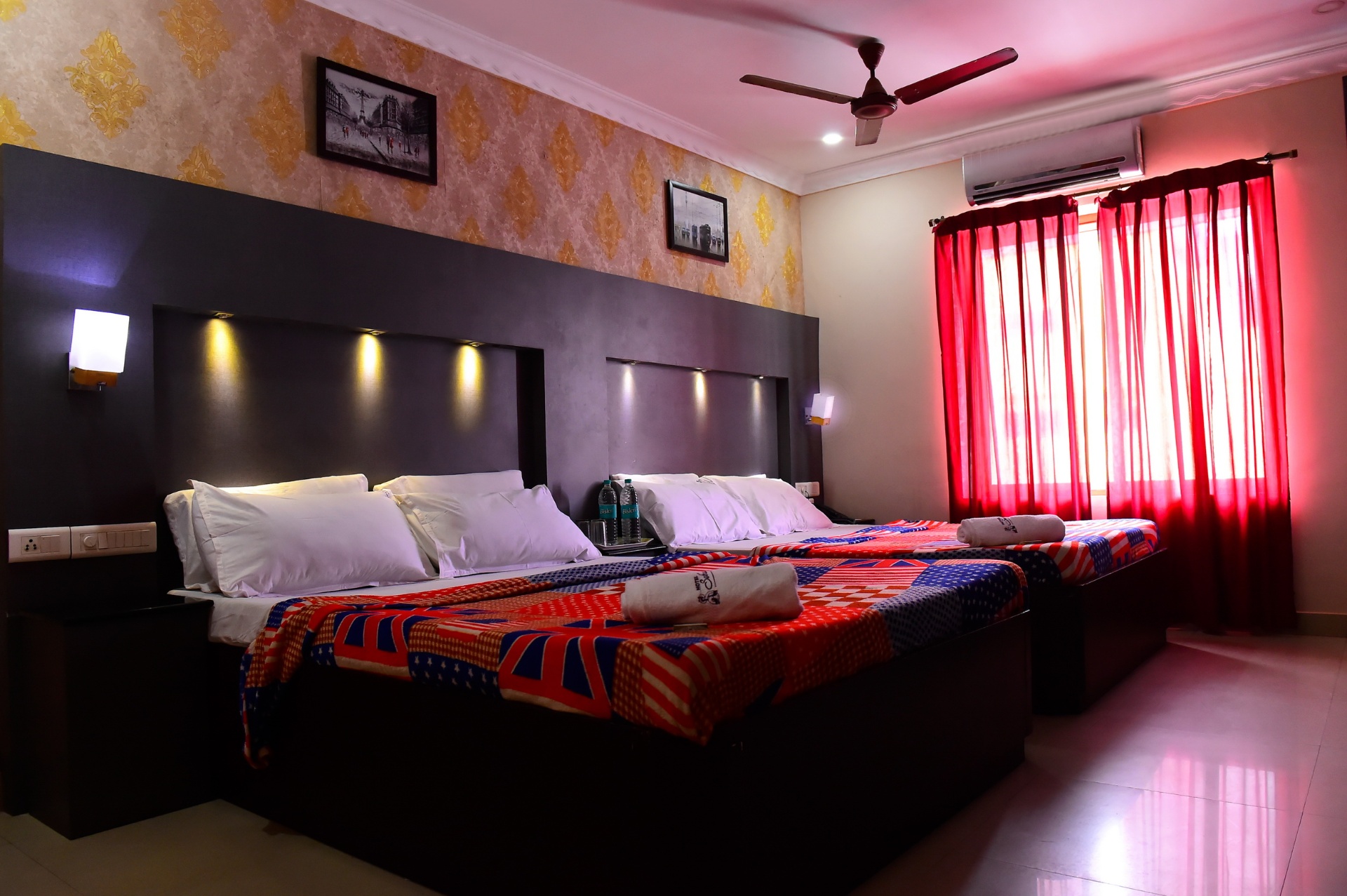Spacious four bed room
